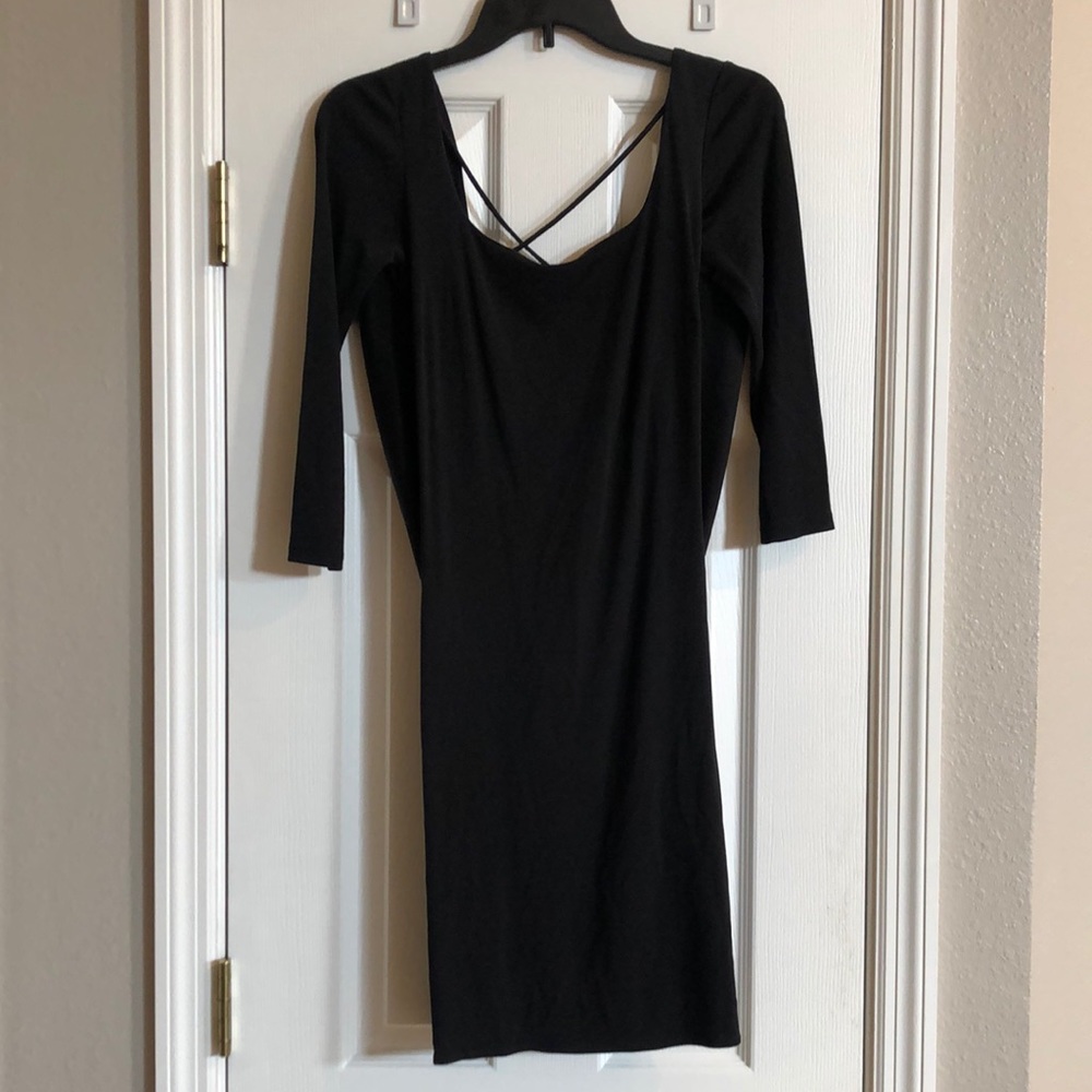 Mara Hoffman Scoop Back Long Sleeved Dress